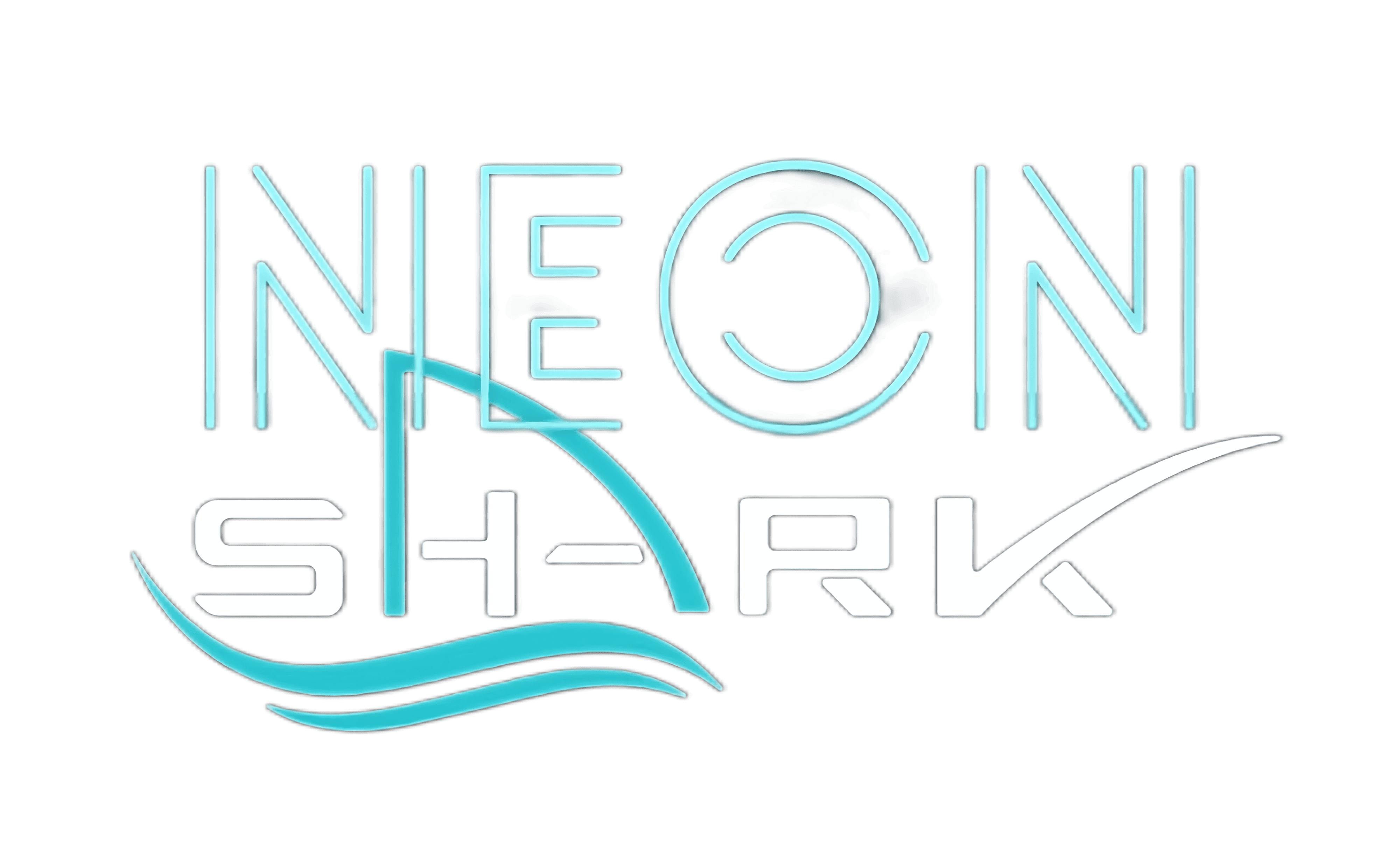 The Neon Shark Logo